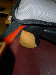 Sponge under seat